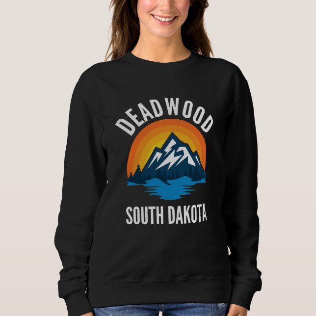 Moletom Deadwood South Dakota Mountain (Frente)