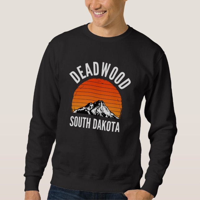 Moletom Deadwood South Dakota Mountain (Frente)