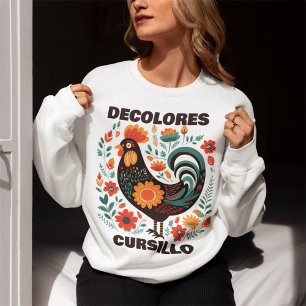 Moletom DeColores Cursillo Arte Folclórica Galo Colorido E