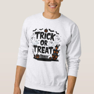 Moletom Decoração assustadora e guloseimas de Halloween di