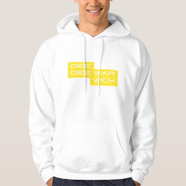 Moletom Dee Dee Warwick Hoodie Amarelo (Frente)