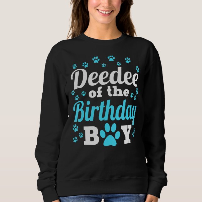 Moletom Deedee Do Cachorro-De-Cães-De-Aniversário Cele (Frente)