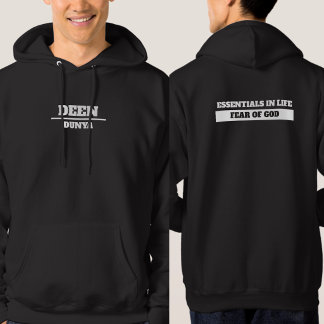 Moletom Deen Sobre Dunya Medo De Deus Islâmico Masculino