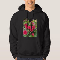Moletom Deep Pink Dahlias