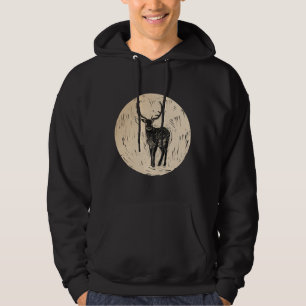 Moletom Deer Buck Nature Wildlife Art