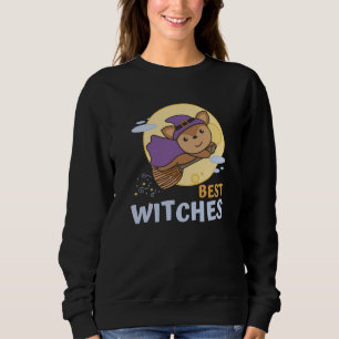 Moletom Deer Halloween Witch Children Bruxas Melhores Brux