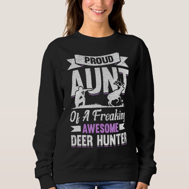 Moletom Deer Hunter Hunter Season Huntsman Tia (Frente)