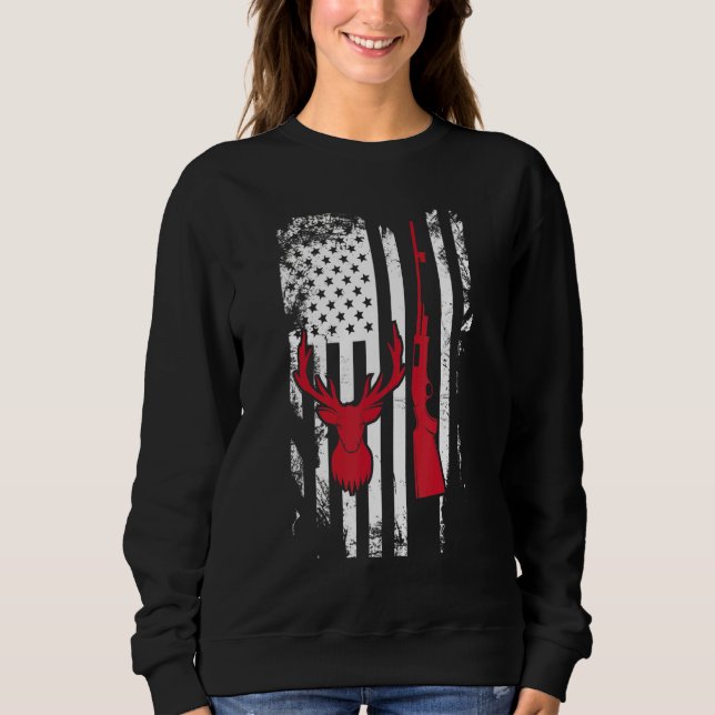Moletom Deer Hunting Usa (Frente)