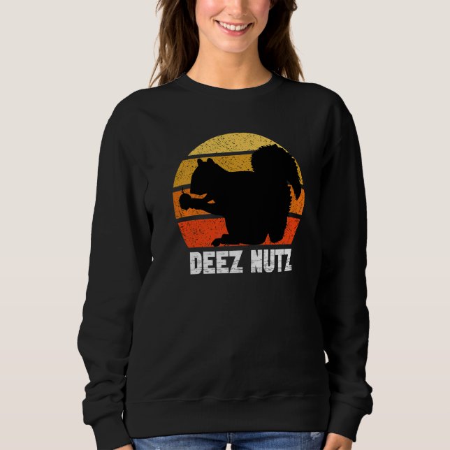 Moletom Deez Nutz Christmas Gopher Dizendo Dees Nutz Ugly (Frente)