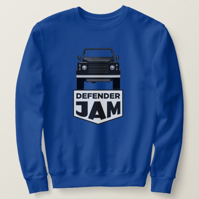 MOLETOM DEFENDER JAM (Frente do Design)