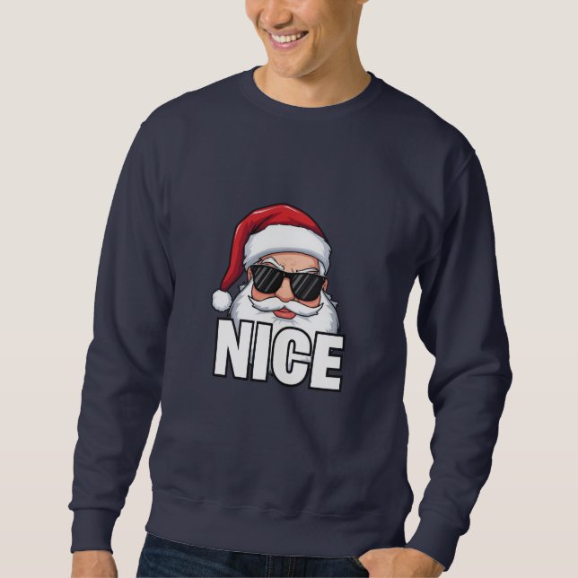 Moletom Define Nice Santa Christmas (Frente)