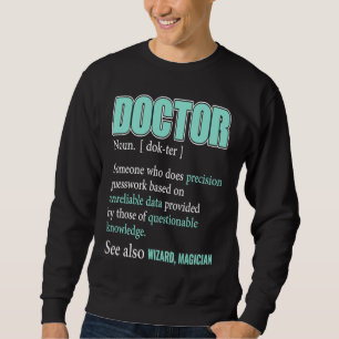Moletom Definição de Médico Estudantes de Medicina Médicos