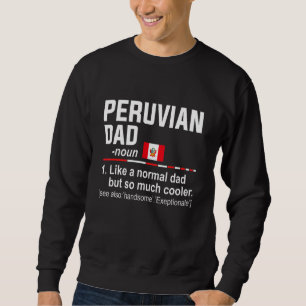 Moletom Definição de Pai Peruano Masculino Dia dos Pais Pa