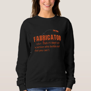 Moletom Definição de Soldadura de Fabricador