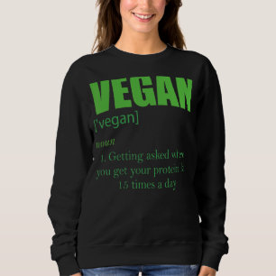 Moletom Definição De Vegan Perguntando Onde Você Está