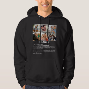 Moletom Definição Personalizada da Família de Colagem de F