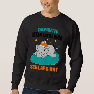 Moletom Definitivamente Meu Elefante Do Bebê Do Sono Favor