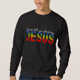 Moletom Deixe-Me Falar Sobre Meus Jesus Homens Mulheres Cr
