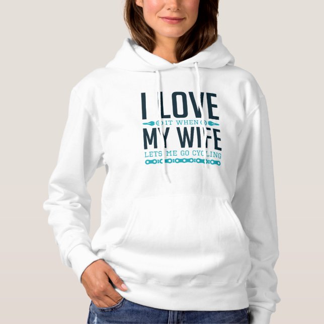 Moletom Deixe-me ir pedalar (Frente)