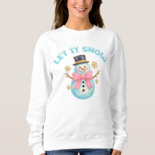 Moletom Deixe Nevar Boneco de Neve