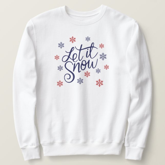Moletom Deixe-o nevar (Frente do Design)