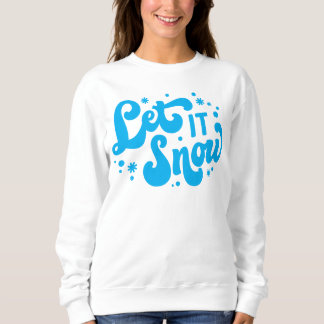 Moletom Deixe-o nevar Design de inverno