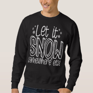 Moletom Deixe-O Neve Em Outro Lugar Snarky Ironic Anti Chr