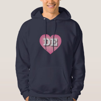 Moletom Delaware Pink Fade Heart - Eu amo DE