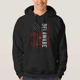 Moletom Delaware USA Flag