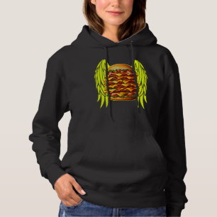 Moletom deliciosos hambúrgueres design para fãs