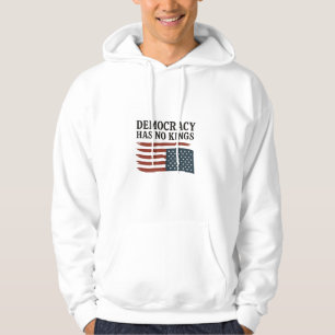 Moletom Democracia Não Tem Rei Anti Trump EUA