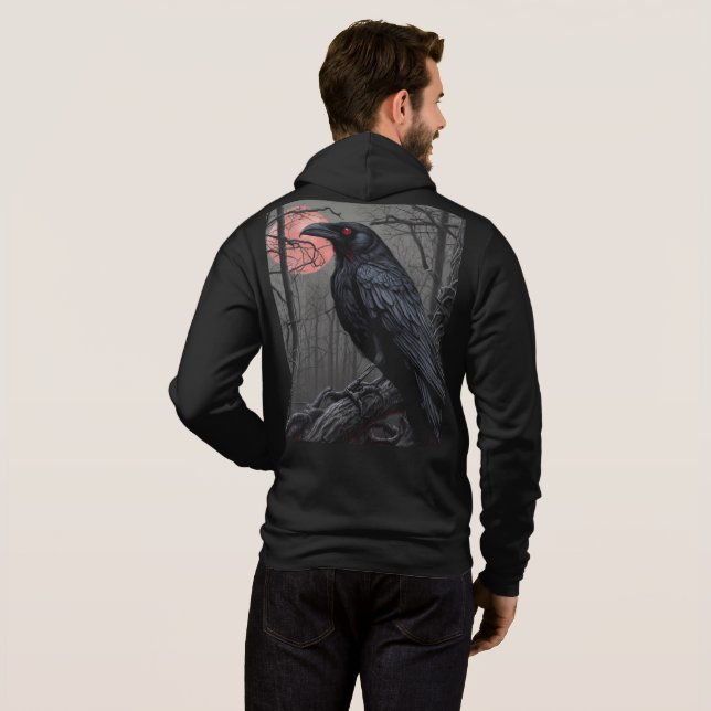 Moletom Demon Crow (Parte Traseira Completa)
