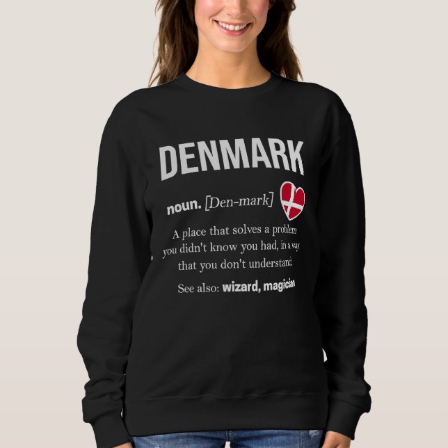Moletom Denmark Copenhagen Children's  Danish Danish  1 (Frente)