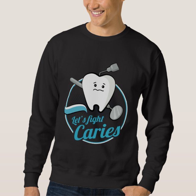 Moletom Dental Assistant Caries Dentist Dentistry Student  (Frente)