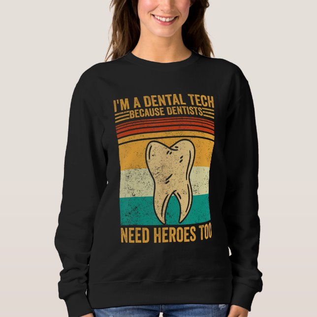 Moletom Dental Lab Tech Technician Assistant Dental Tech H (Frente)