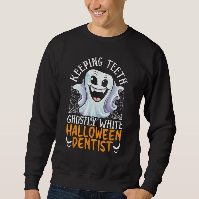Moletom Dentist Halloween Trick Or Treat Dentistry Dental  (Frente)