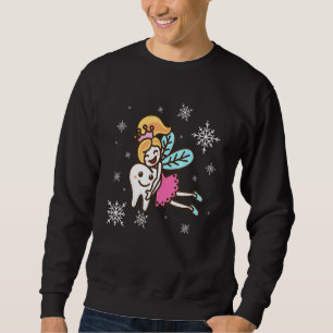 Moletom Dentista de odontologia de abraço de dentes de fad