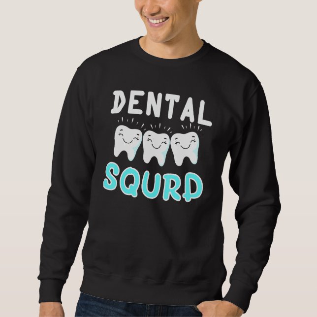 Moletom Dentista Dental Squad Cute (Frente)