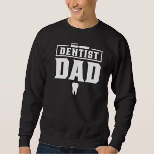 Moletom Dentista Pai Trabalho dentário Assistente dentário