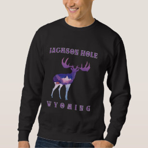 Moletom Dentro A Moose Jackson Hole Wyo