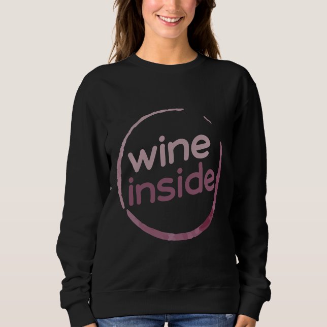 Moletom Dentro de vinho (Frente)