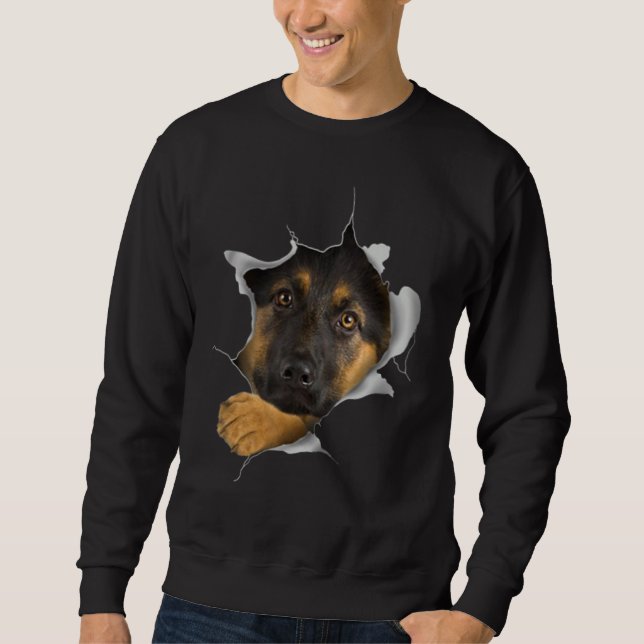 Moletom Dentro German shepherd (Frente)