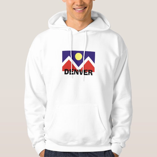 Moletom Denver, Colorado Flag (Frente)