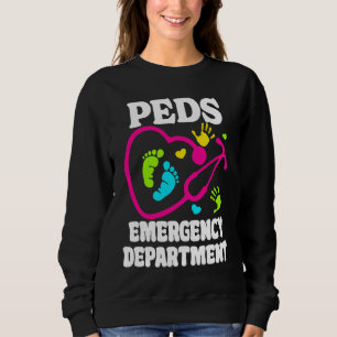 Moletom Departamento de Emergência Pediátrica Pediatra Ped