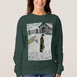 Moletom Depois de uma corrida de cavalos