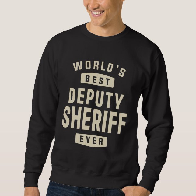 Moletom Deputy Sheriff Occupation (Frente)