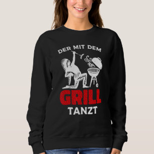 Moletom Der Mit Dem Grilltanzt Grillchef Barbecue