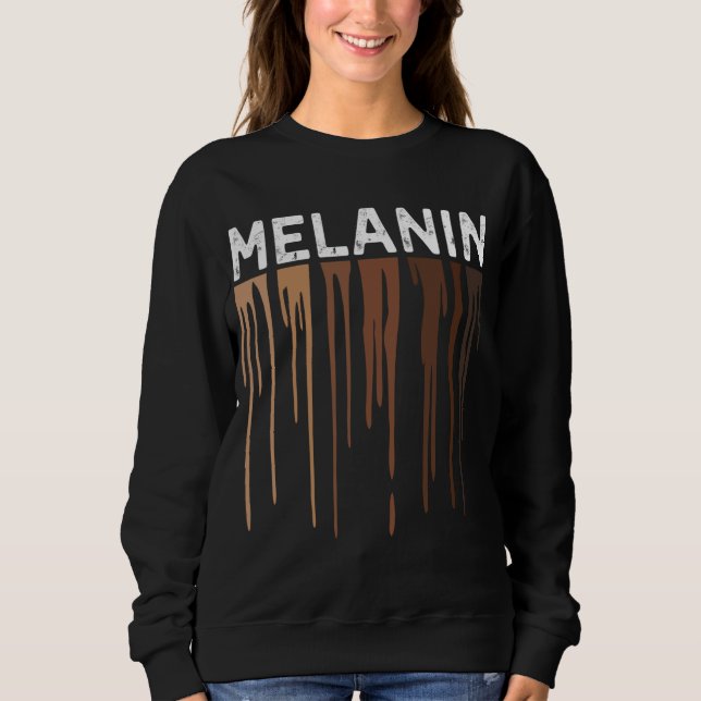 Moletom Derivando Melanina para o Orgulho das Mulheres - P (Frente)