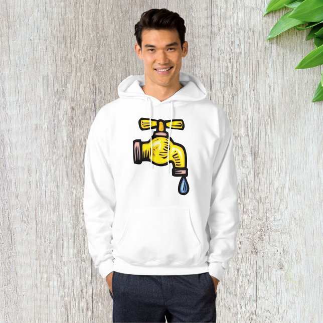 Moletom Derramar Faucet Mens Hoodie (Criador carregado)
