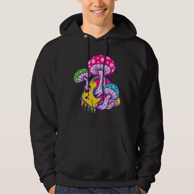 Moletom Derreter crânio Psicodélico (Frente)